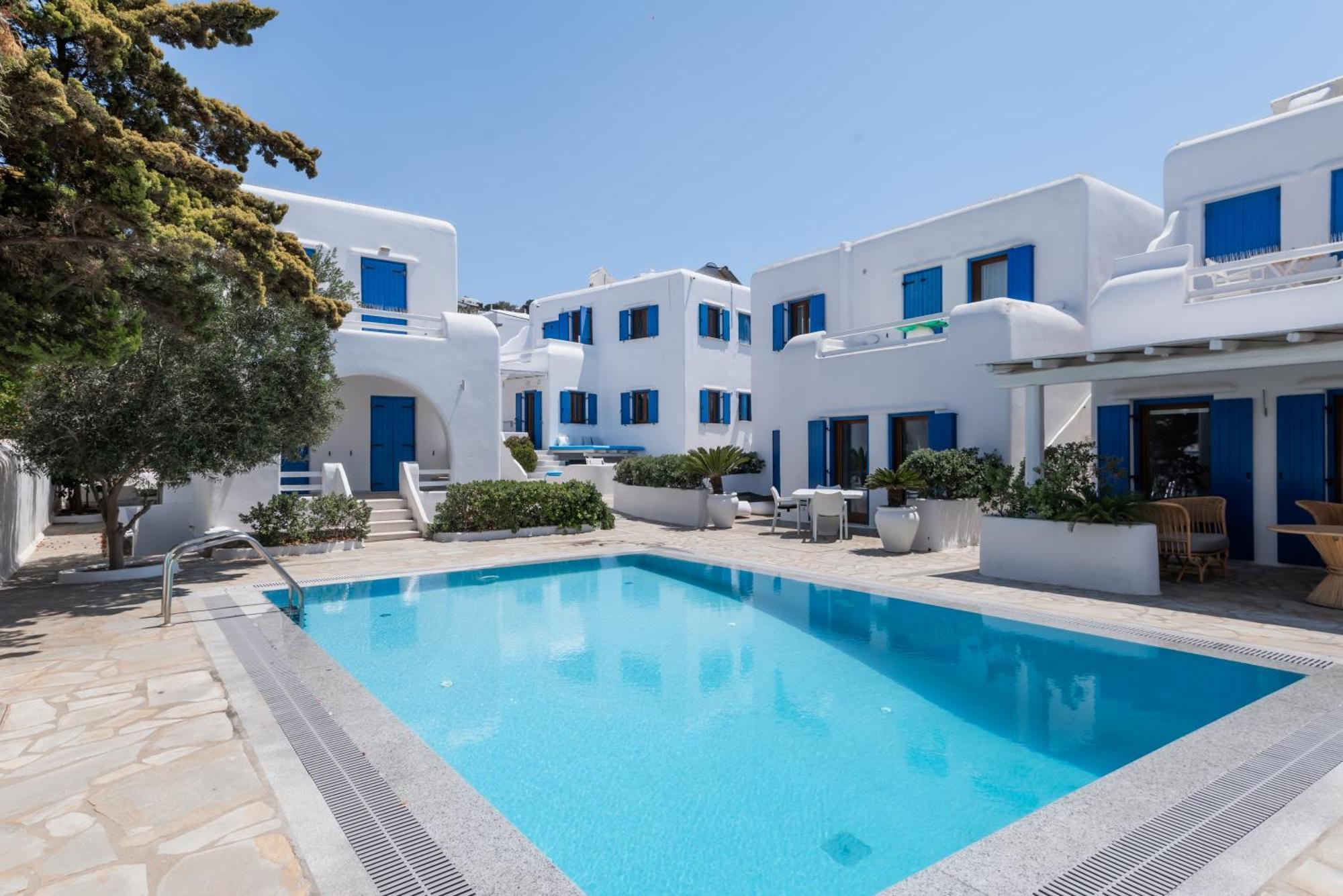 Olive Tree & Capari Mykonos Town Homes & Apartments With Pool! エクステリア 写真